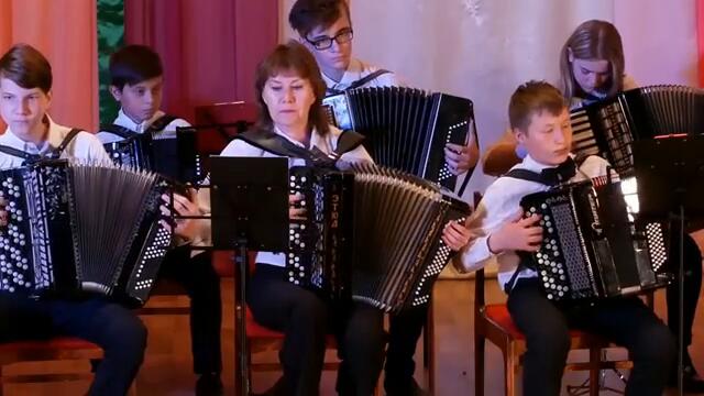 Оркестър с ръководител Н. В. Сажина - Прощание славянки (В. Агапкин)