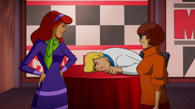 Скуби-Ду Проклятието на пилота-фантом Scooby-Doo! and WWE Curse of the Speed Demon   (2016) Бг Аудио Част 2