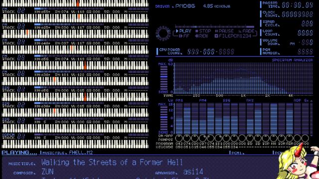 [PC-98 Remix] Walking the Streets of a Former Hell (Touhou 11)
