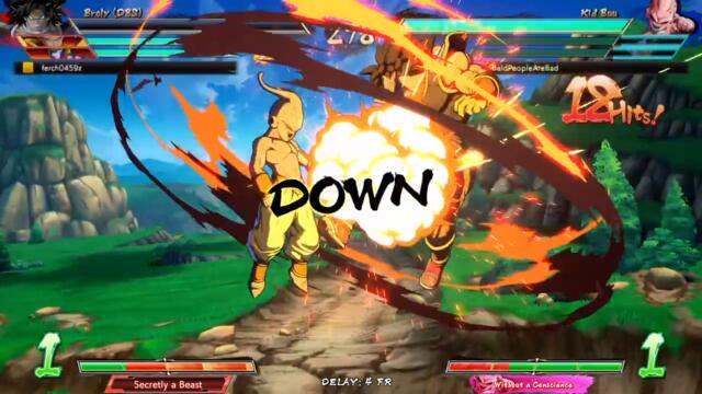 Kid Buu Perfects Another Super Saiyan Blue Rank [#DBFZ]