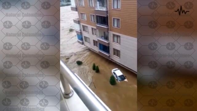Apocalypse in Turkey! Terrible flood hit Arhavi, Artvin, Turkey