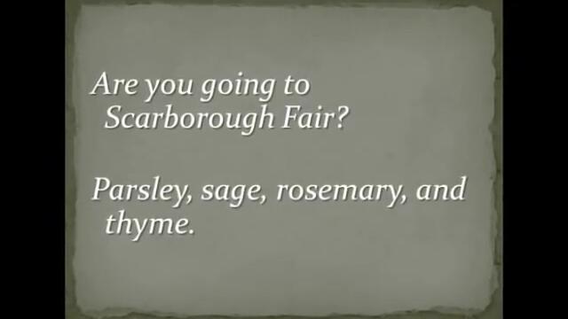Simon & Garfunkel - Scarborough Fair (Full Version) Lyrics