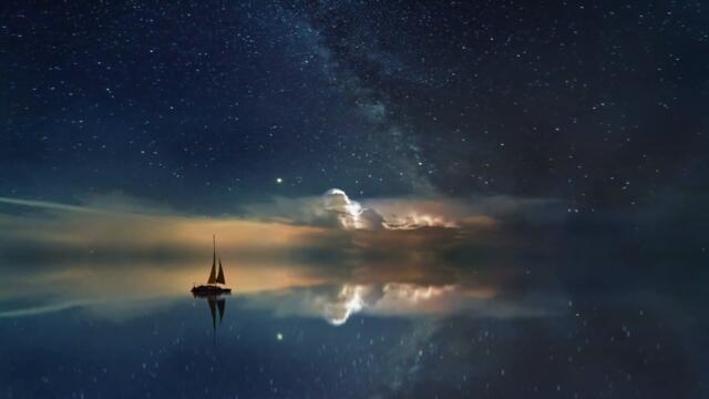 Nature therapy relaxing full motion Forestry with Natural Sounds for Visual Meditation