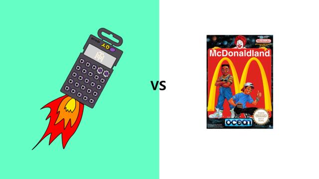 Retro Rocket Operator vs MC Kids