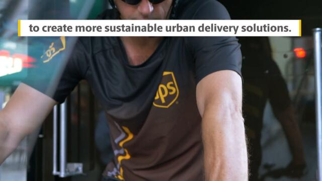 UPS to Deliver Packages by eBike in Seattle