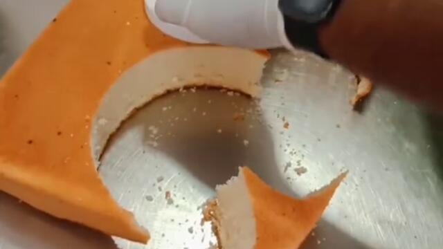 how to make mickey mouse head shape cake #Nuttybubble