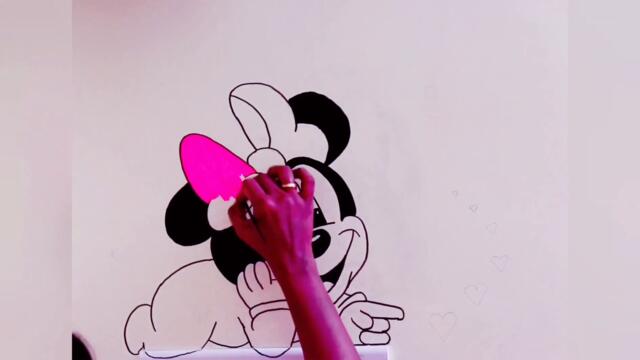 Switchboard Painting | Mickey Mouse