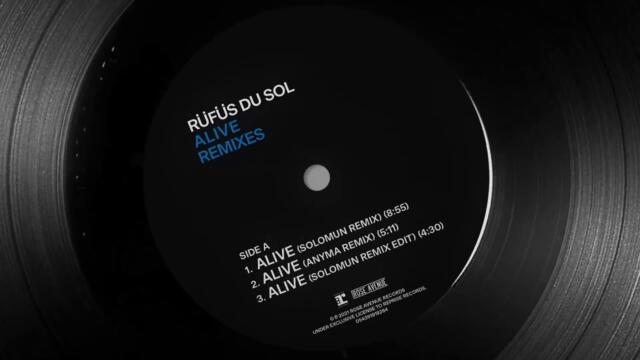 RÜFÜS DU SOL - 'Alive' (Solomun Remix Edit) [Official Audio]