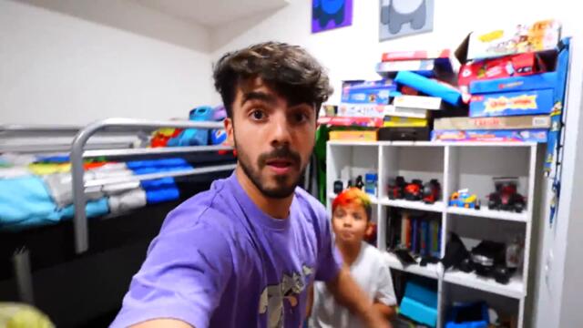 HICIMOS UNA PIJAMADA EN LA CASA DE MIS VECINOS!