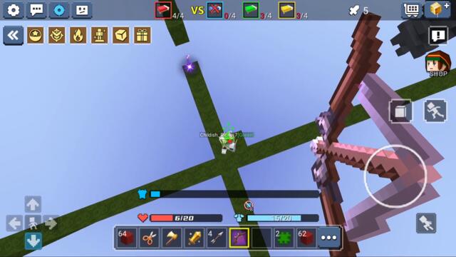 MATTSUN made GIRL ACCOUNT in BedWars!! (Blockman Go)