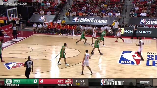 Jalen Johnson Summer League Debut For The Hawks | 20 Pts, 10 Rebs, 8-12 FGM | Full Play