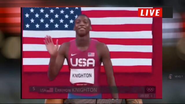 Andre De Grasse Full race men's 200m today