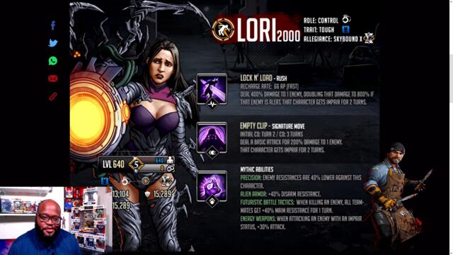 TWD RTS: Lori 2000 w ManontheMoon | The Walking Dead Road to Survival