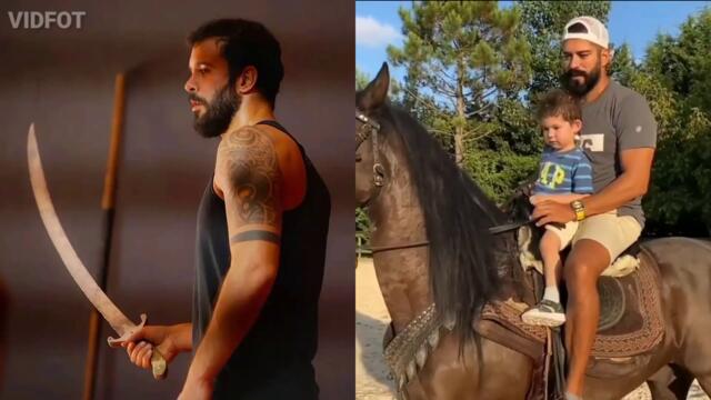 Бурак Озчивит не покидает съёмочную площадку жены Фахрие Эвджен.