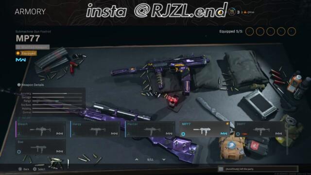 Damascus account for sale! Has Dm ultra on mw guns plus rose skin and more!