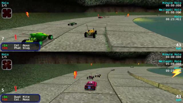 Re-Volt  Splitscreen - Botanical Garden 149