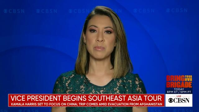 Vice President Kamala Harris begins Southeast Asia tour