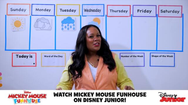 Preschool Circle Time – Circle Time with Ms. Monica – “Mickey Mouse Funhouse”
