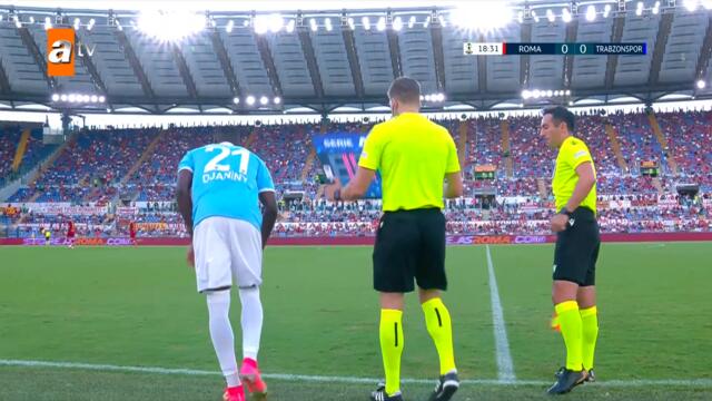 Roma 1-0 Trabzonspor (UEFA Konferans Ligi)