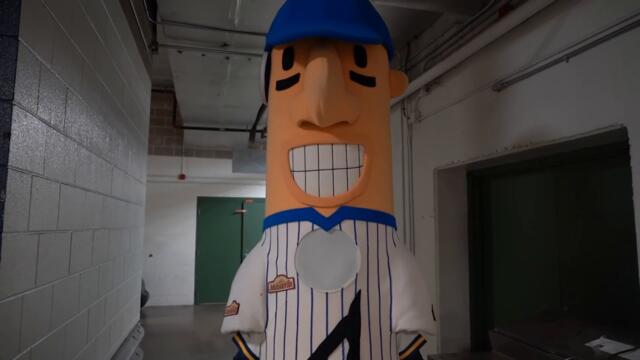 I ran in the sausage mascot race and fell HARD, a breakdown