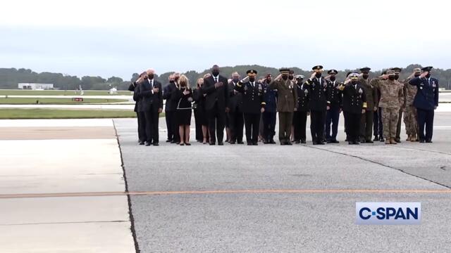 President Biden Participates in Dignified Transfer at Dover Air Force Base