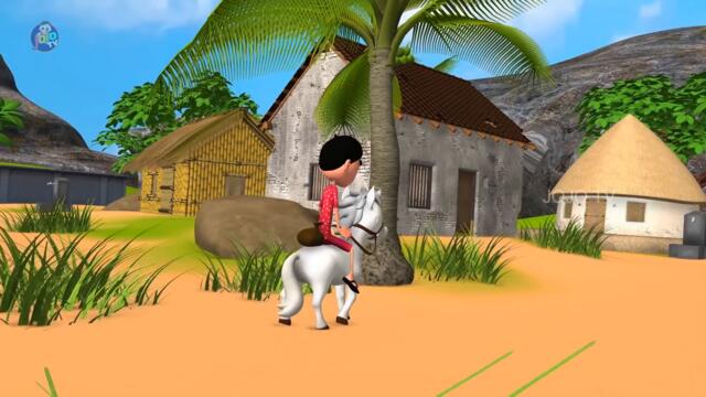 सफेद घोड़ा - White Horse Story | 3D Animated Hindi Moral Stories | JOJO TV Hindi Kahaniya