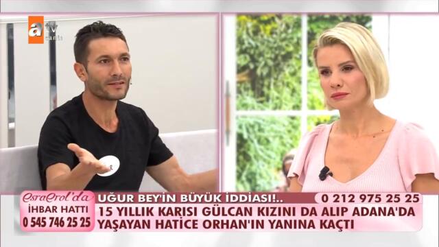 Uğur Bey'in büyük iddiası! - @Esra Erol'da 31 Ağustos 2021