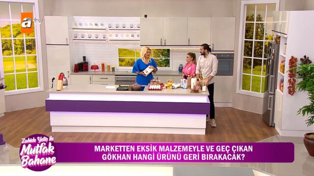 Locadaki erkekler stüdyoda şınav çekti! - @Zahide Yetiş ile Mutfak Bahane 31 Ağustos 2021