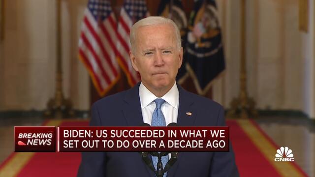 President Joe Biden: 'The world is changing'