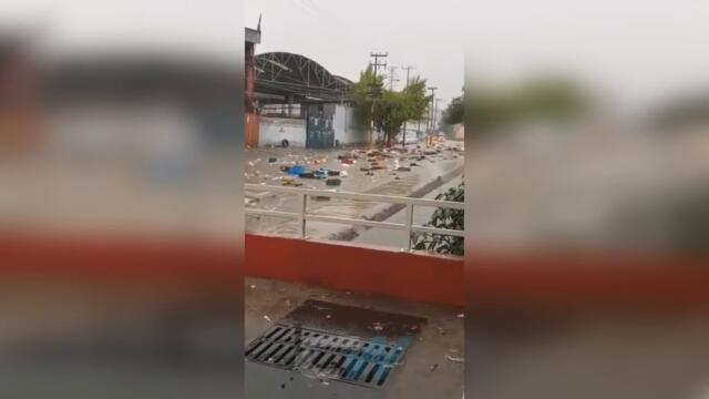 Hurricane Nora flooded Mexico! A devastating flood has hit Tlalnepantla!