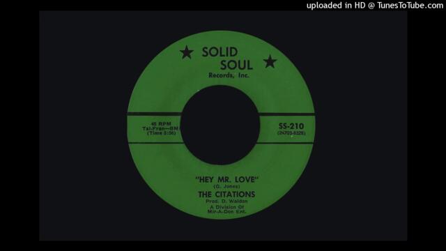 THE CITATIONS - Hey Mr. Love