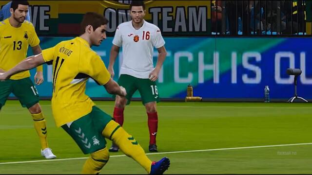 БЪЛГАРИЯ ЛИТВА 1-0 - Световно първенство на ФИФА Европейска квалификация 2021-2022 КАТАР