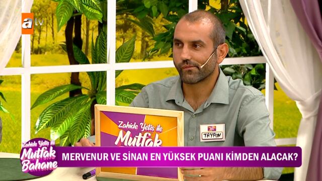 Mervenur ve Sinan çiftinin puanları açıklanıyor! - @Zahide Yetiş ile Mutfak Bahane 6 Eylül 2021