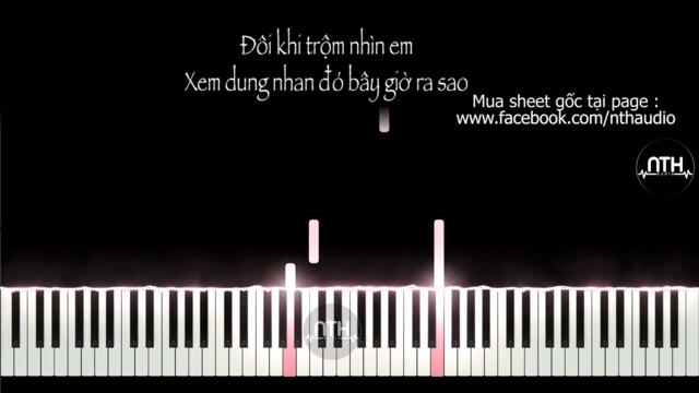 Hướng Dẫn - Trộm Nhìn Nhau - Piano