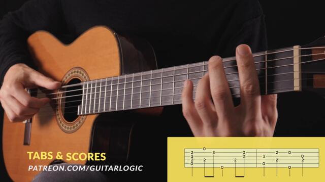 CHEEK TO CHEEK (fingerstyle + tab)