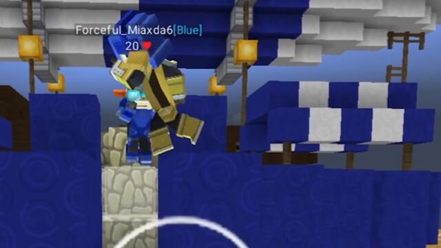New KAMEHAMEHA EMOTE in BedWars! Blockman Go