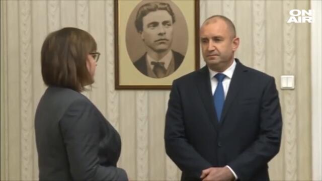 БСП върна мандата на президента. Радев: Уви, чакат ни нови избори