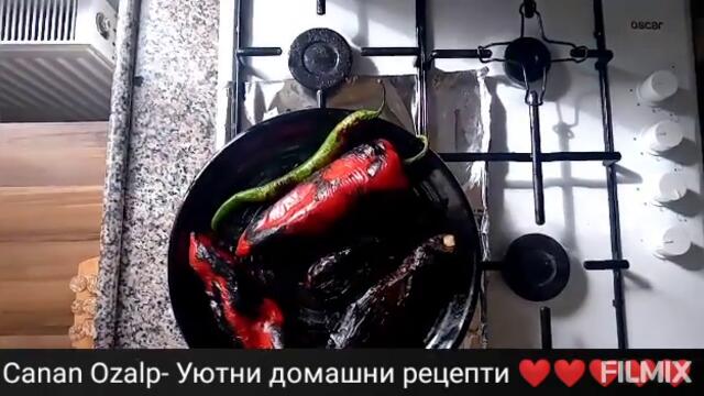 Мезе с патладжани и чушки капия (салата)🍆