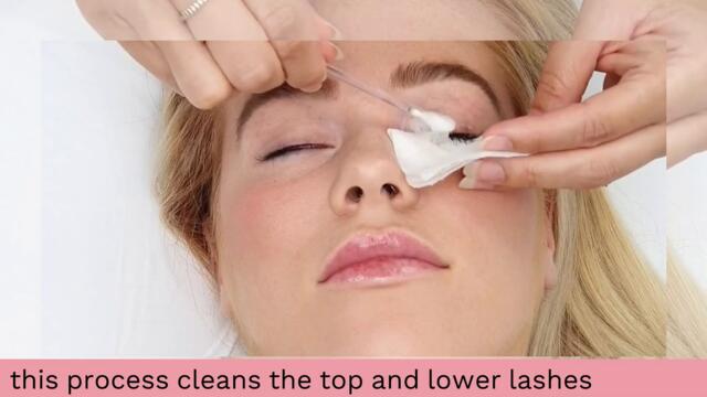 How To Clean Clients Lash Extensions