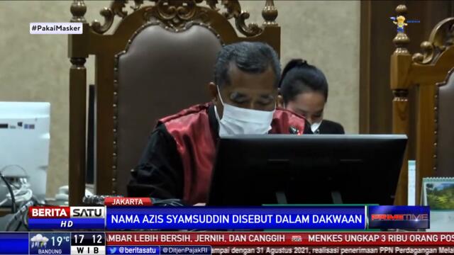 Nama Azis Syamsuddin Disebut Dalam Sidang Kasus Suap Mantan Penyidik KPK Robbin Pattuju