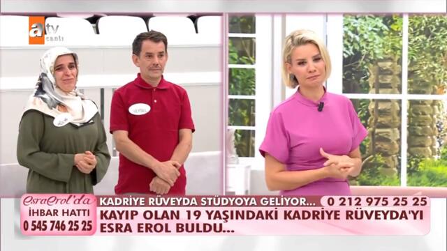 Anne-baba kayıp kızlarına Esra Erol'da kavuştu!  - @Esra Erol'da 13 Eylül 2021