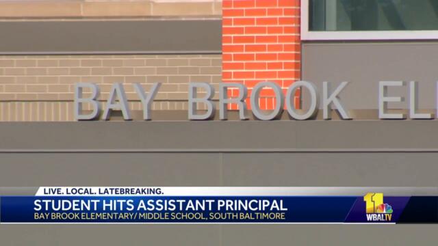 Baltimore student who hit assistant principal faces discipline