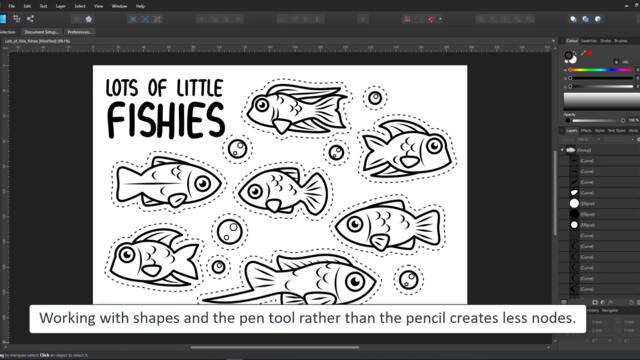 2Dgameartguru - creating crisp and clean lines in Affinity Designer