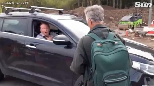 Eco-warriors GLUE THEMSELVES to M25 leaving motorists stuck for hours in travel chaos