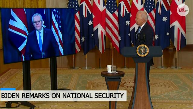 President Joe Biden delivers remarks on national security | USA TODAY