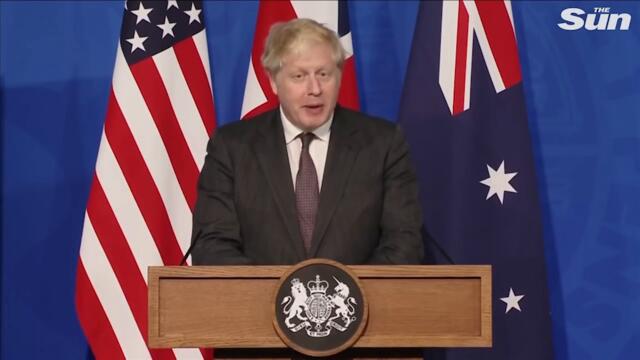 Britain and US will help Australia build nuclear powered subs to combat China