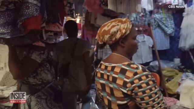 Mountains of Old Donated Clothes Choke Beautiful Beach