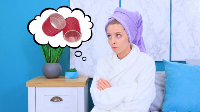 Проблемы тонких и густых волос! Богатая девушка vs бедная девушка!