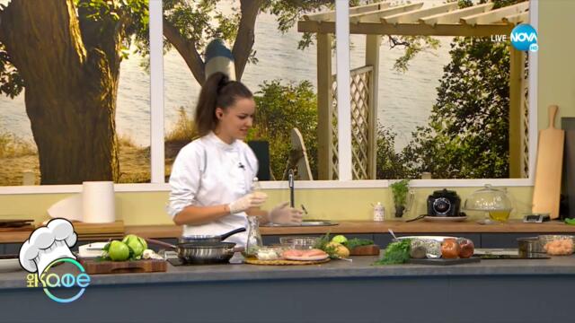 Рецептата днес: Пиле с бейби моцарела върху картофено пюре с джинджифил и мащерка