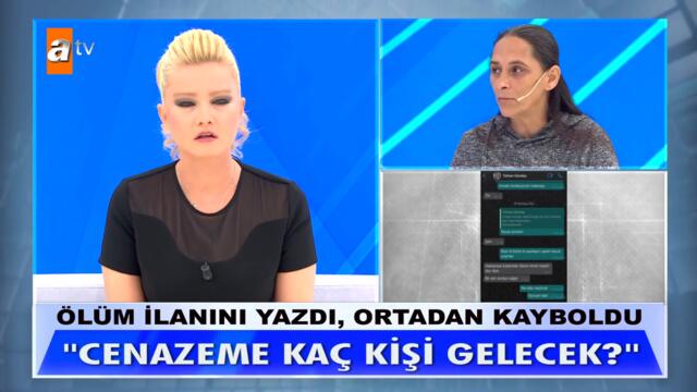 "Cenazeme kaç kişi gelecek?"  - @Müge Anlı ile Tatlı Sert  21 Eylül 2021